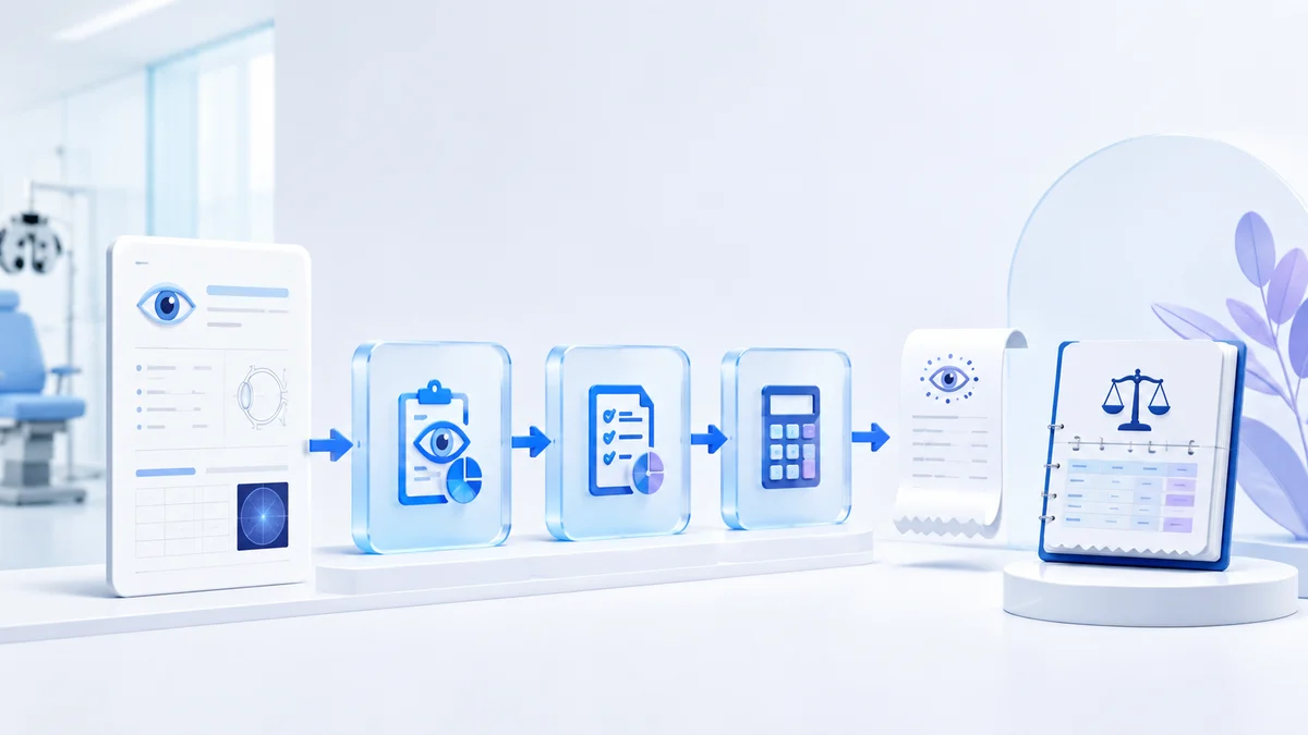 An invoice, payment and receipt form a connected, governed financial workflow.